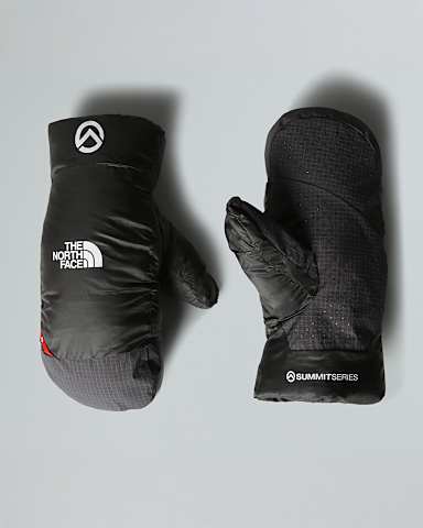 Summit AMK Down Mittens TNF Anthracite Grey HERO