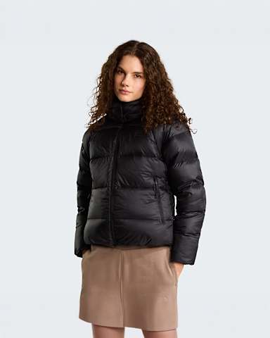 Womens Hydrenalite City Down Hooded Jacket TNF TNF Black hero