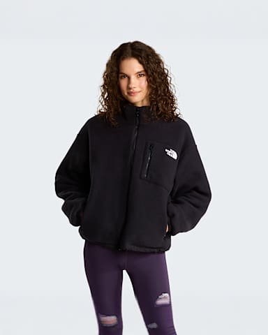 Womens Yumiori Reversible Fleece Jacket TNF TNF BlackTNF Black HERO