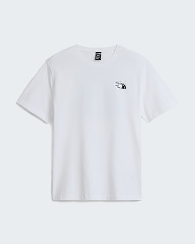 Unisex Natural High Society Relaxed Graphic TShirt TNF TNF White ALT1
