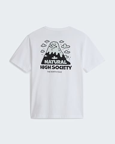 Unisex Natural High Society Relaxed Graphic TShirt TNF TNF White HERO