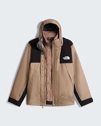 Mens Bandon Triclimate 3in1 Jacket TNF Mocha BrownTNF Black hero
