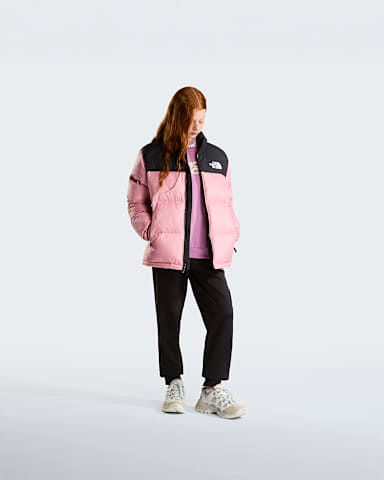 Casaco 1996 Retro Nuptse para adolescente TNF Primrose alt1