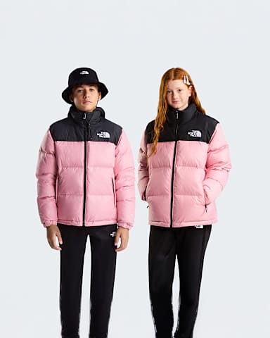 Casaco 1996 Retro Nuptse para adolescente TNF Primrose hero