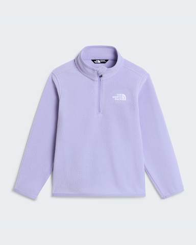 Polar com fecho de correr de 14 Glacier para criana TNF Pale Plum hero