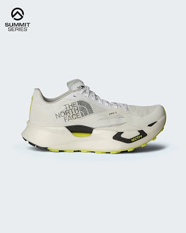 Summit VECTIV Pro 3 Trail Running Shoes TNF White AshSulphur Spring Green HERO