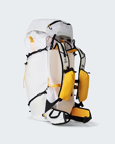 Zaino Summit Advanced Mountain Kit da 55 litri TNF TNF White Summit Gold ALT2
