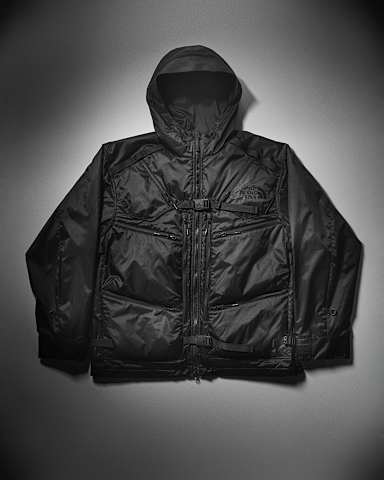 TNF X eYe Junya Watanabe Man Tech Vest Mountain Jacket TNF TNF Black hero