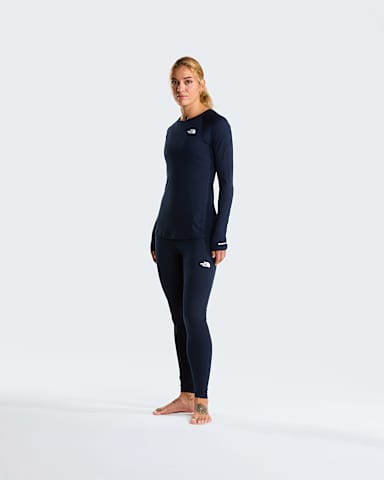 Damen TNF x Smartwool MerinoLangarmshirt TNF Summit Navy alt1