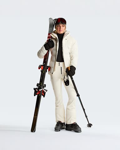 Snoga Ski Hose fr Damen TNF White Dune alt1