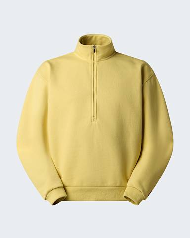TNF Red Box Sweatshirt mit 12langem RV Unisex TNF Honeyed Sand hero