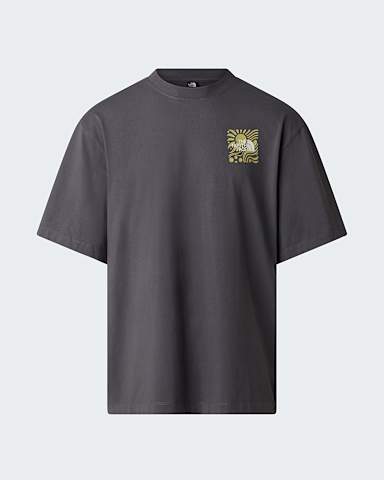 Uniseks Sun Oversized Graphic TShirt TNF Anthracite Grey hero
