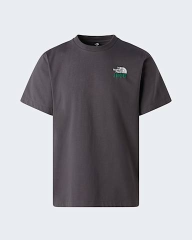 Uniseks 1966 Motion Relaxed Graphic Tshirt TNF Anthracite Grey hero