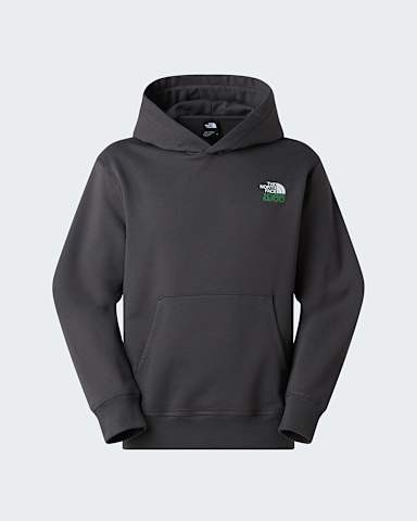 Unisex 1966 Motion Relaxed Graphic Hoodie TNF Anthracite Grey hero