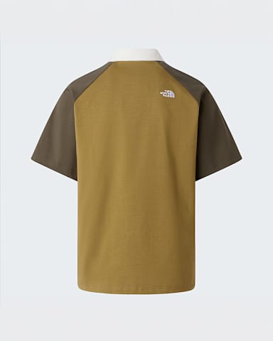 Uniseks Rugbypoloshirt TNF CedarNew Taupe Green alt1