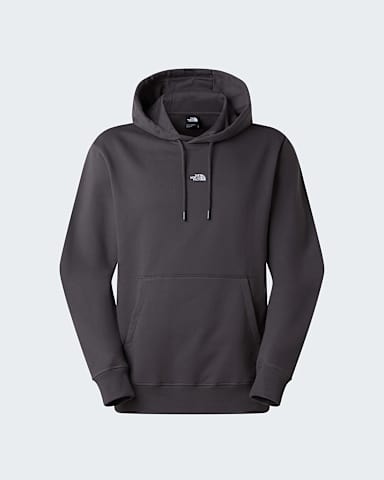 Uniseks Essential Light Relaxed Hoodie TNF Anthracite Grey hero