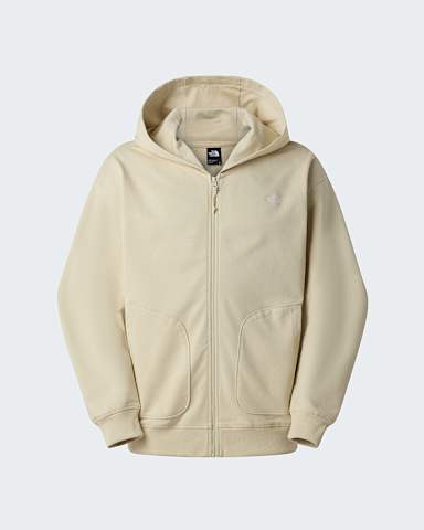 Uniseks Essential Oversized hoodie TNF Desert Stone hero