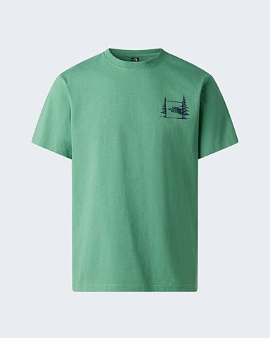 Unisex Camping Relaxed Graphic TShirt TNF Dimmed Algae hero