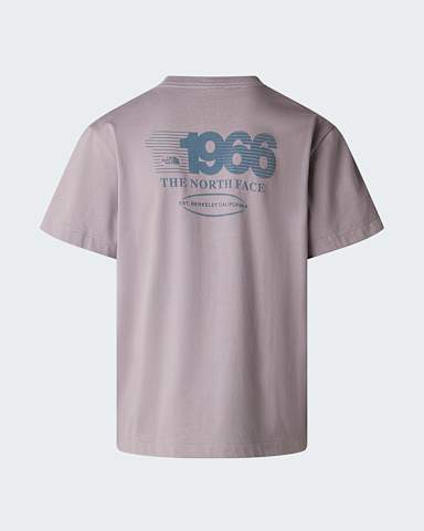 Uniseks Track Relaxed Graphic Tshirt TNF Transcendent Grey alt1