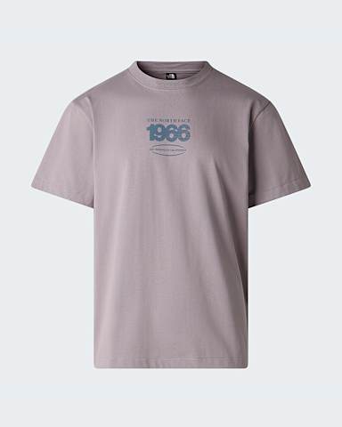 Uniseks Track Relaxed Graphic Tshirt TNF Transcendent Grey hero