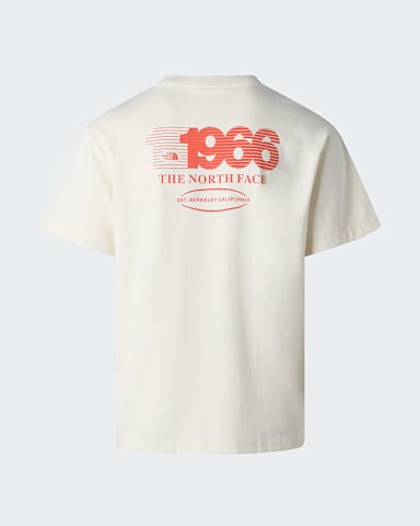 Track relaxt geschnittenes TShirt mit Grafik Unisex TNF White Dune alt1