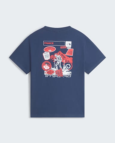 Triko Country Stickers France Relaxed unisex TNF Summit NavySummit Navy hero