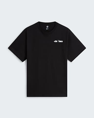 Camiseta holgada Aroma and Style unisex TNF TNF BlackTNF White alt1