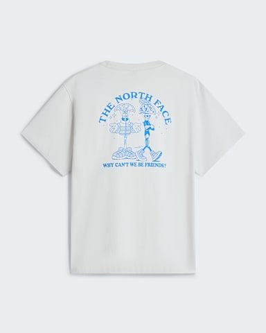Tshirt dcontract Why Cant We Be Friends unisexe TNF Cumulus CloudActive Blue hero