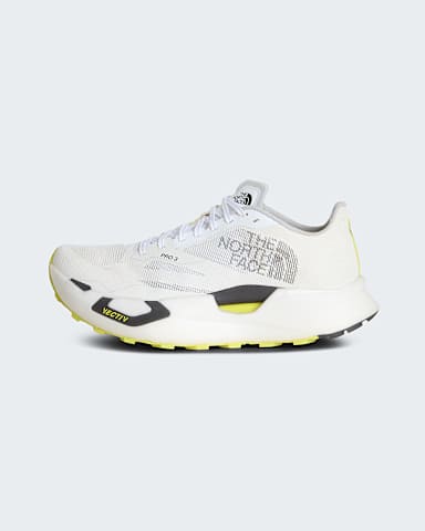 Summit VECTIV Pro 3 Trail Running Shoes TNF White AshSulphur Spring Green hero