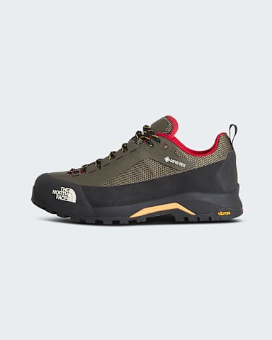 Mens Verto GORETEX Alpine Shoes TNF New Taupe GreenSummit Gold hero