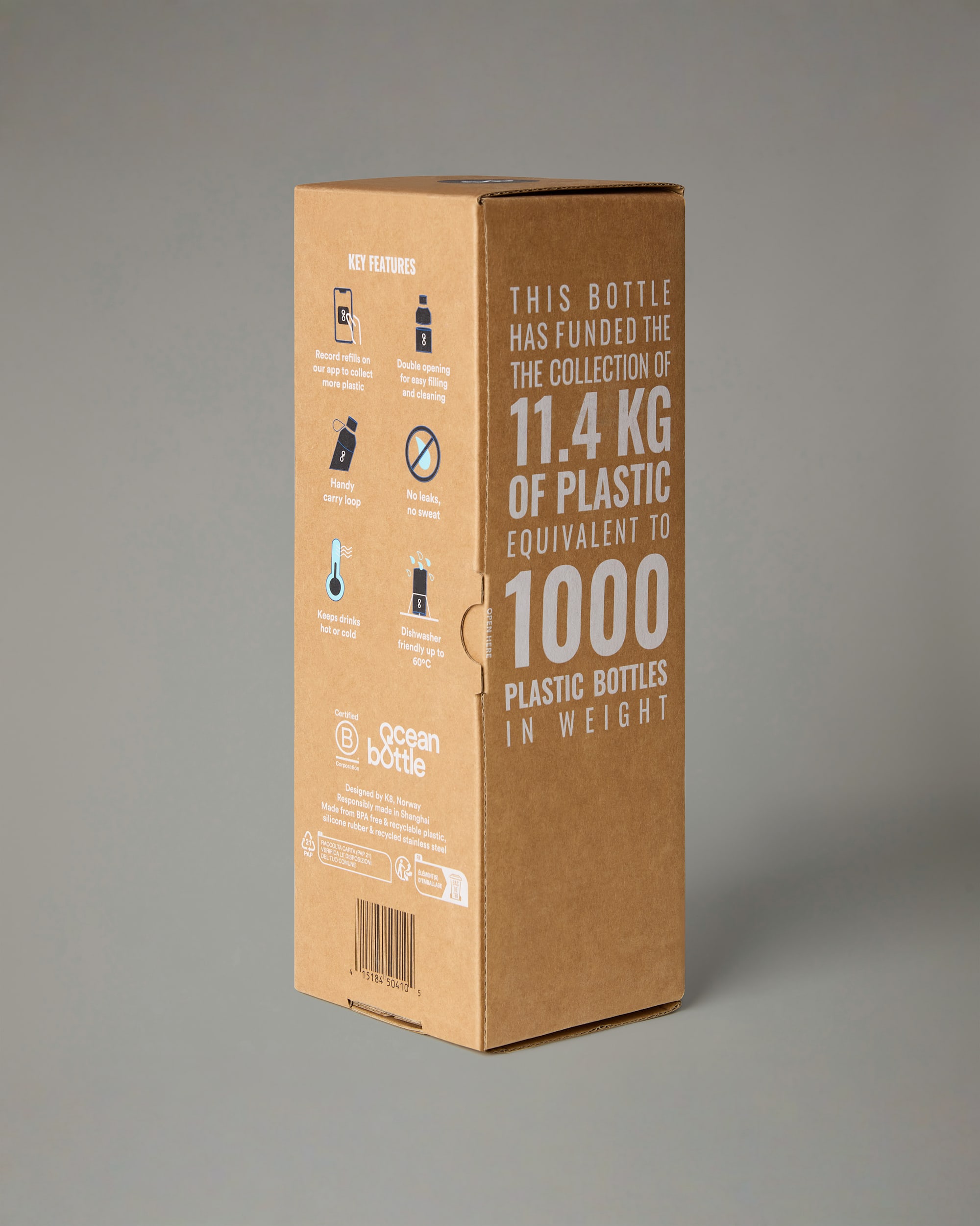 The North Face X Ocean Bottle 09L Water Bottle TNF ALT6