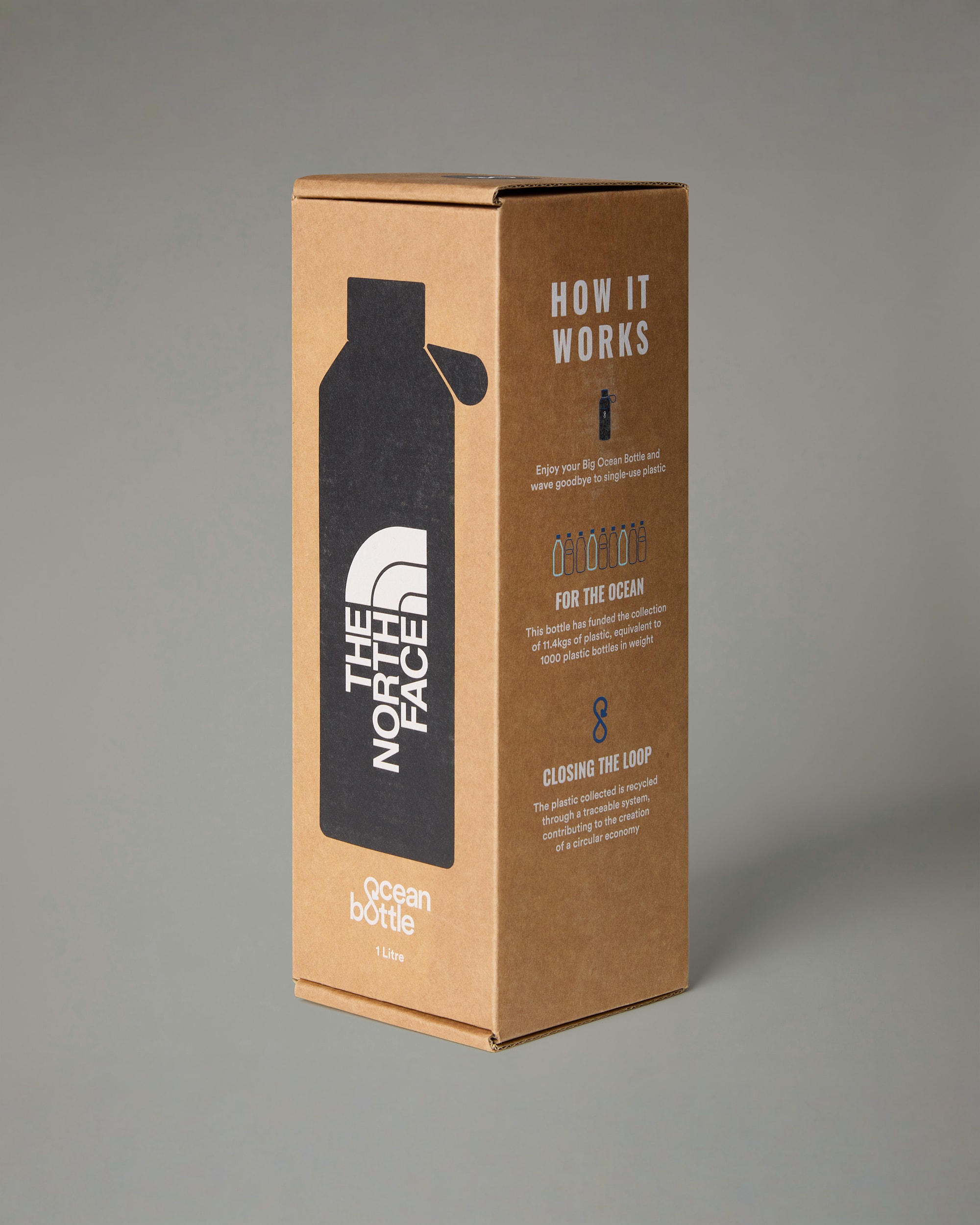 The North Face X Ocean Bottle 09L Water Bottle TNF ALT5