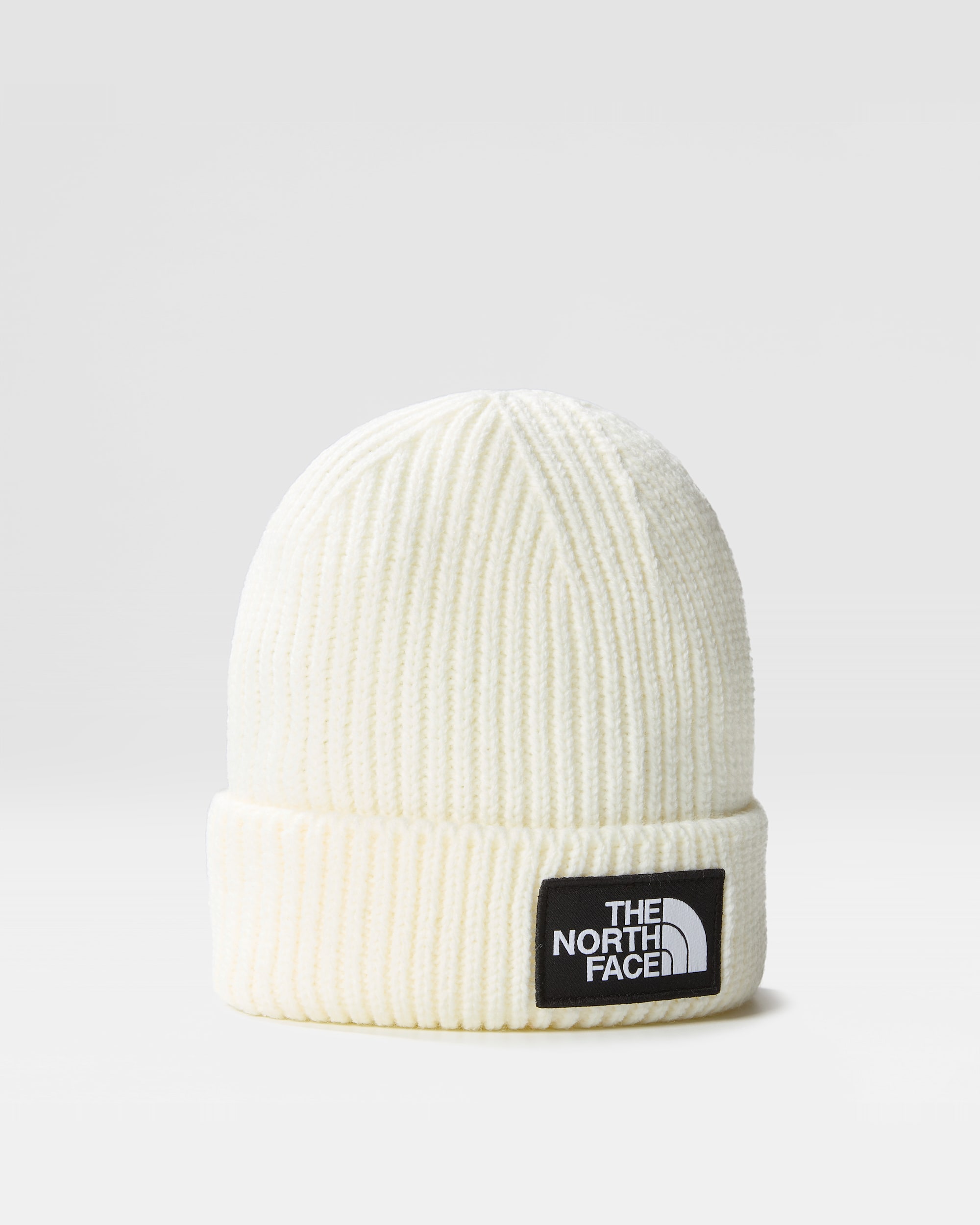 TNF Logo Box Cuffed Beanie TNF HERO
