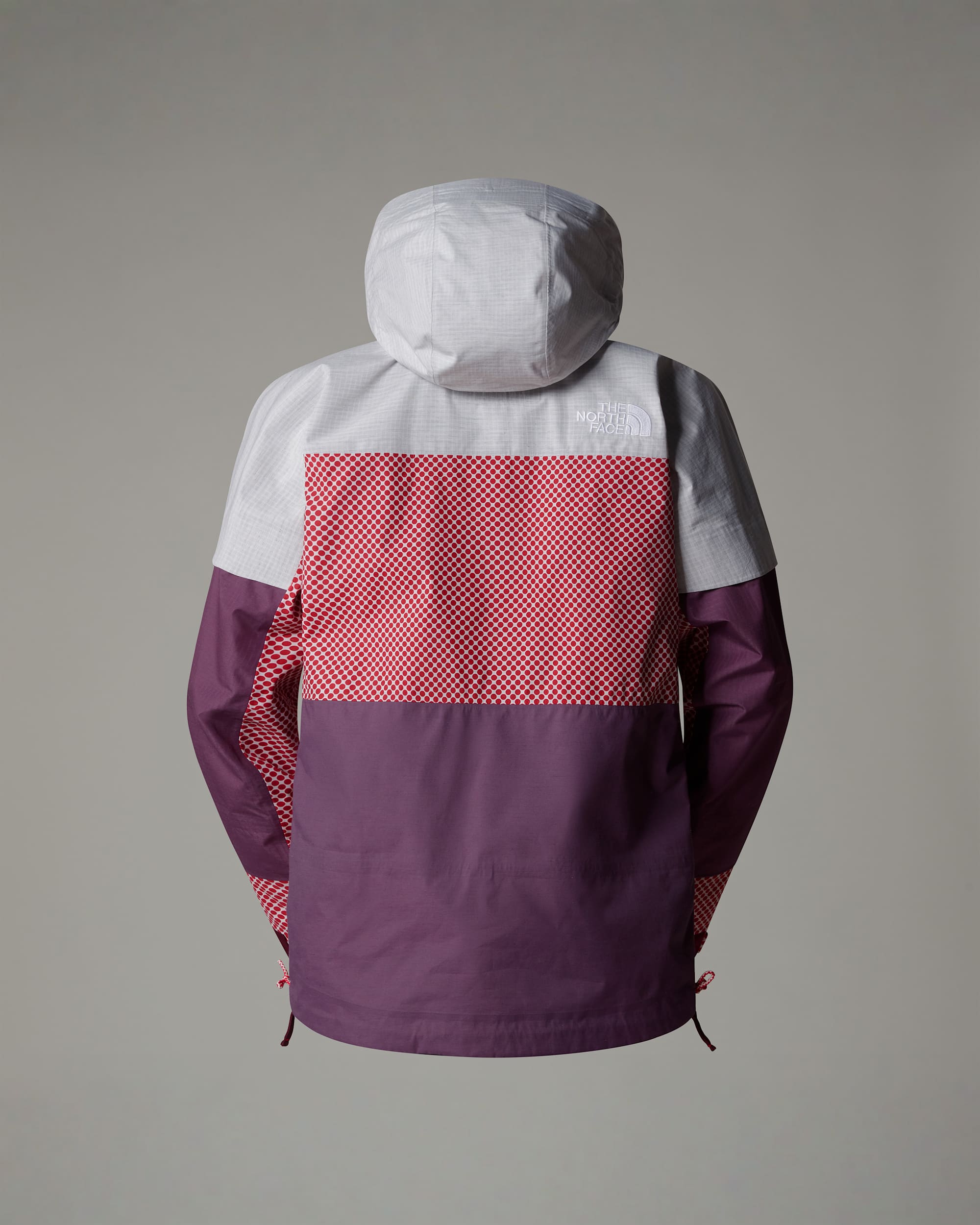 A68a DryVent Monoshelljas voor heren TNF TNF RedMidnight Mauve ALT1