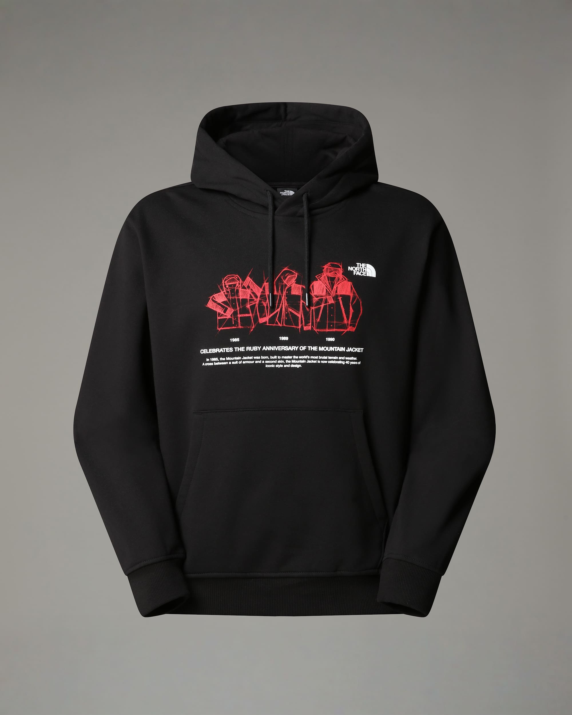 Mountain Jacket Anniversary Relaxed Hoodie TNF hero