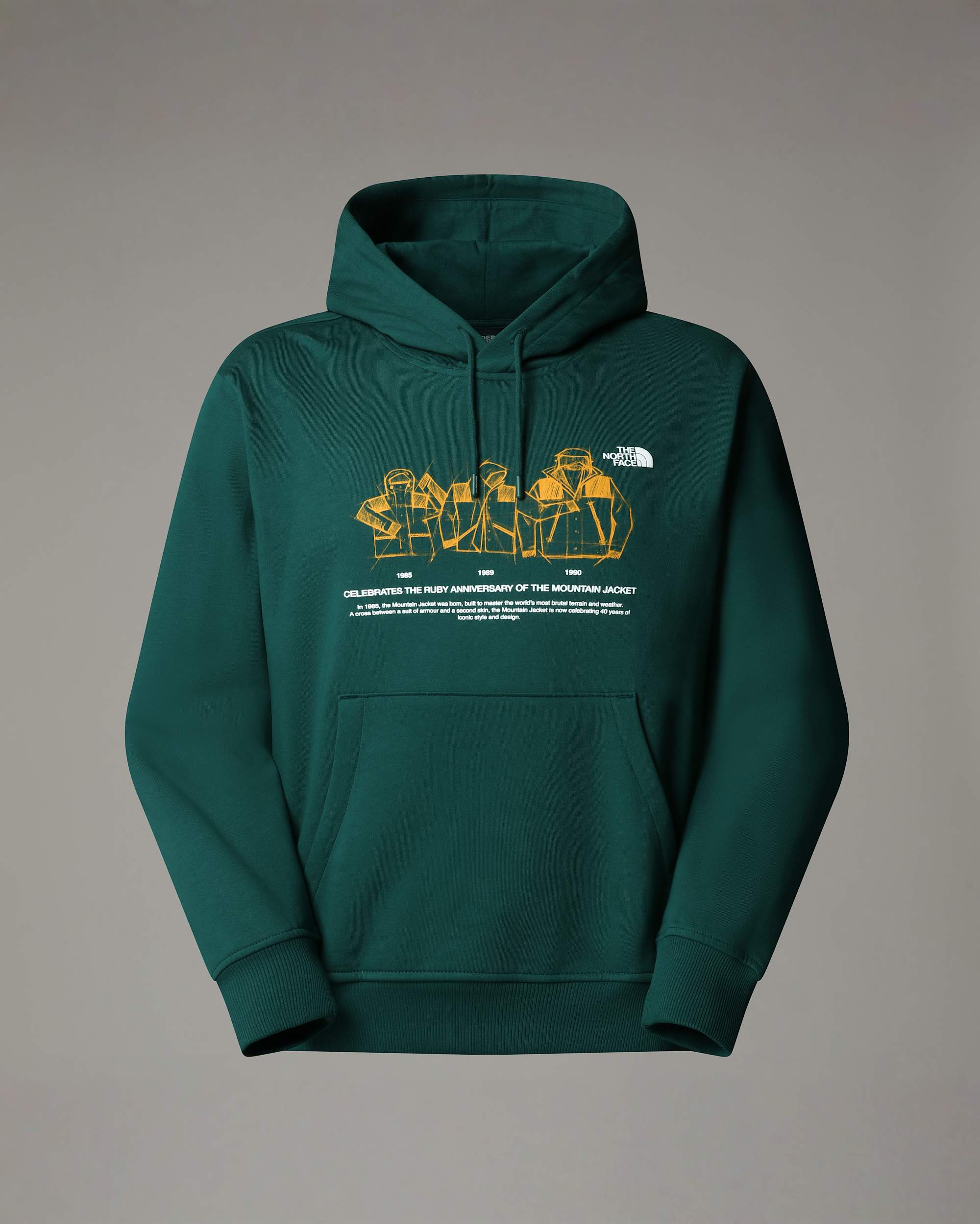Sweat  capuche dcontract Mountain Jacket Anniversary TNF HERO