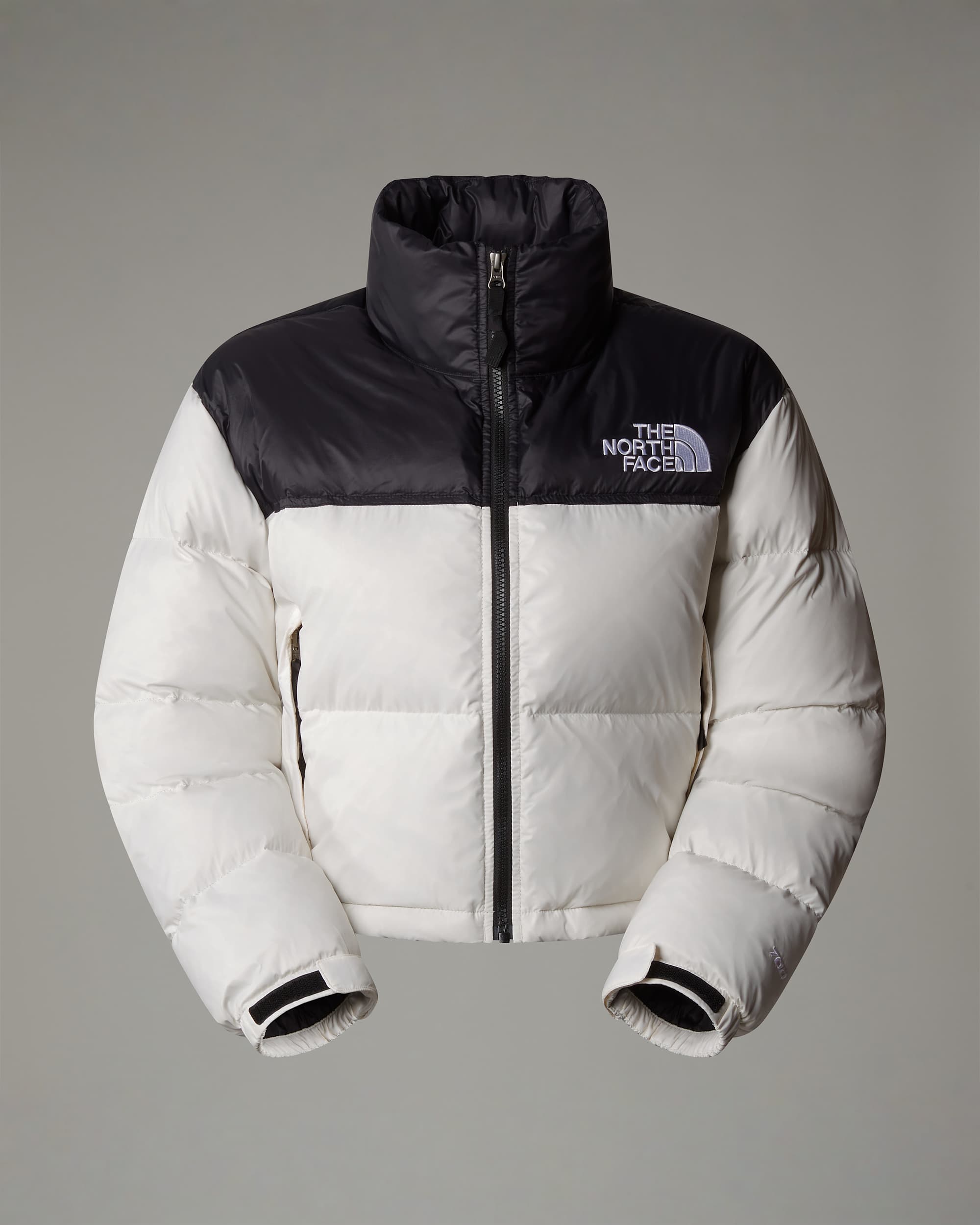Womens Nuptse Short Jacket TNF HERO