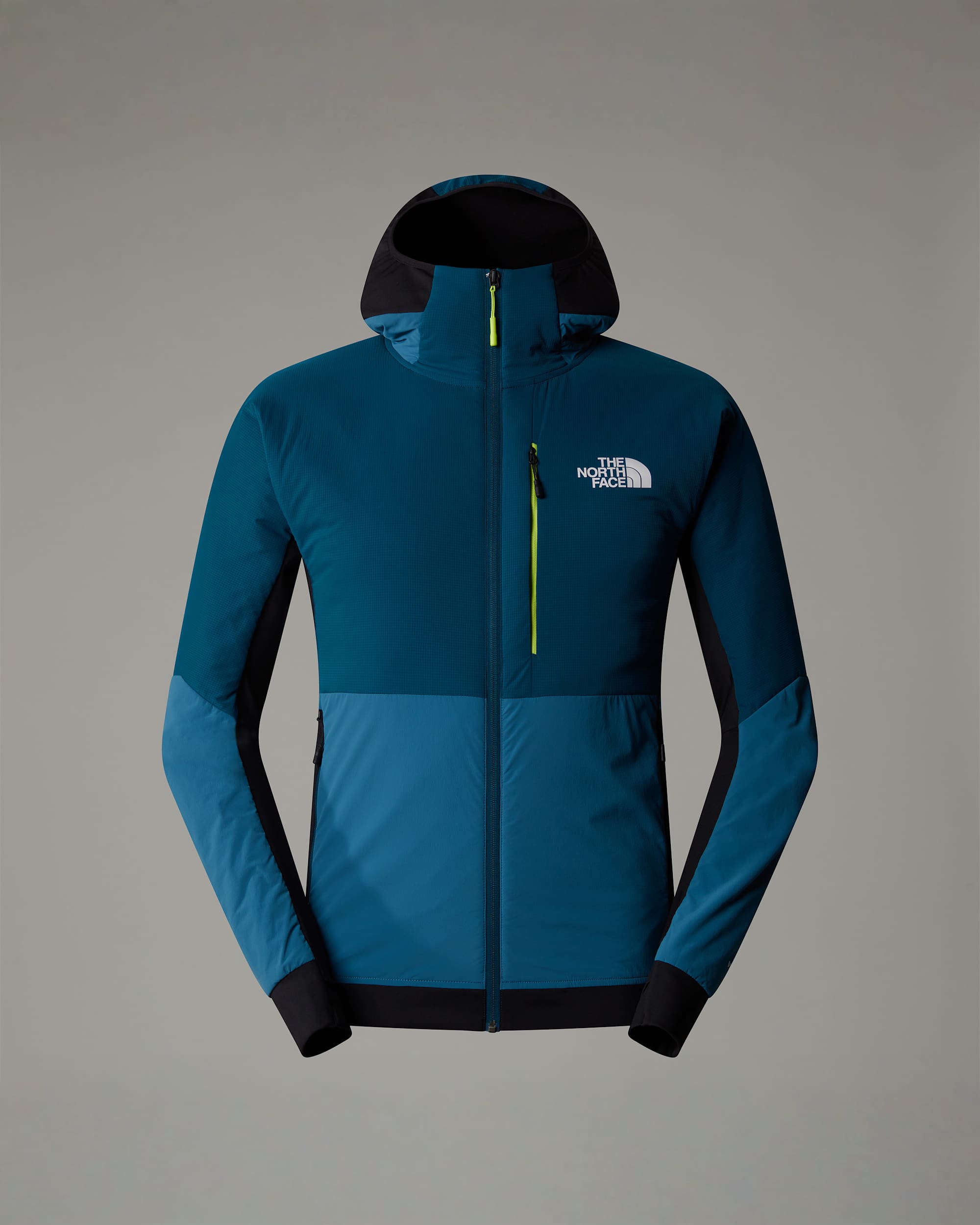 Mens Binntal Hybrid Ventrix Hooded Jacket TNF hero