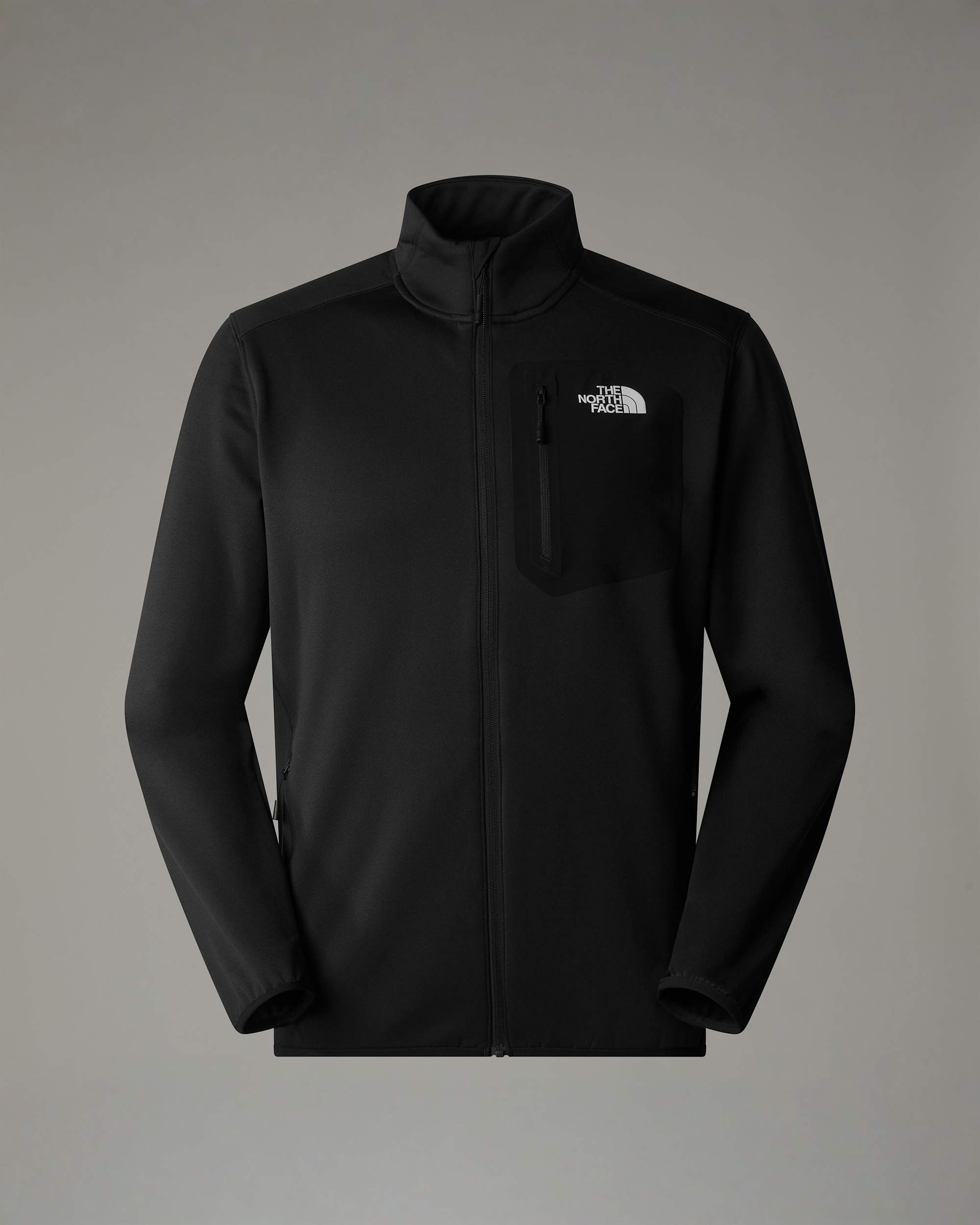 Forro polar con cremallera integral Crest para hombre TNF ALT1