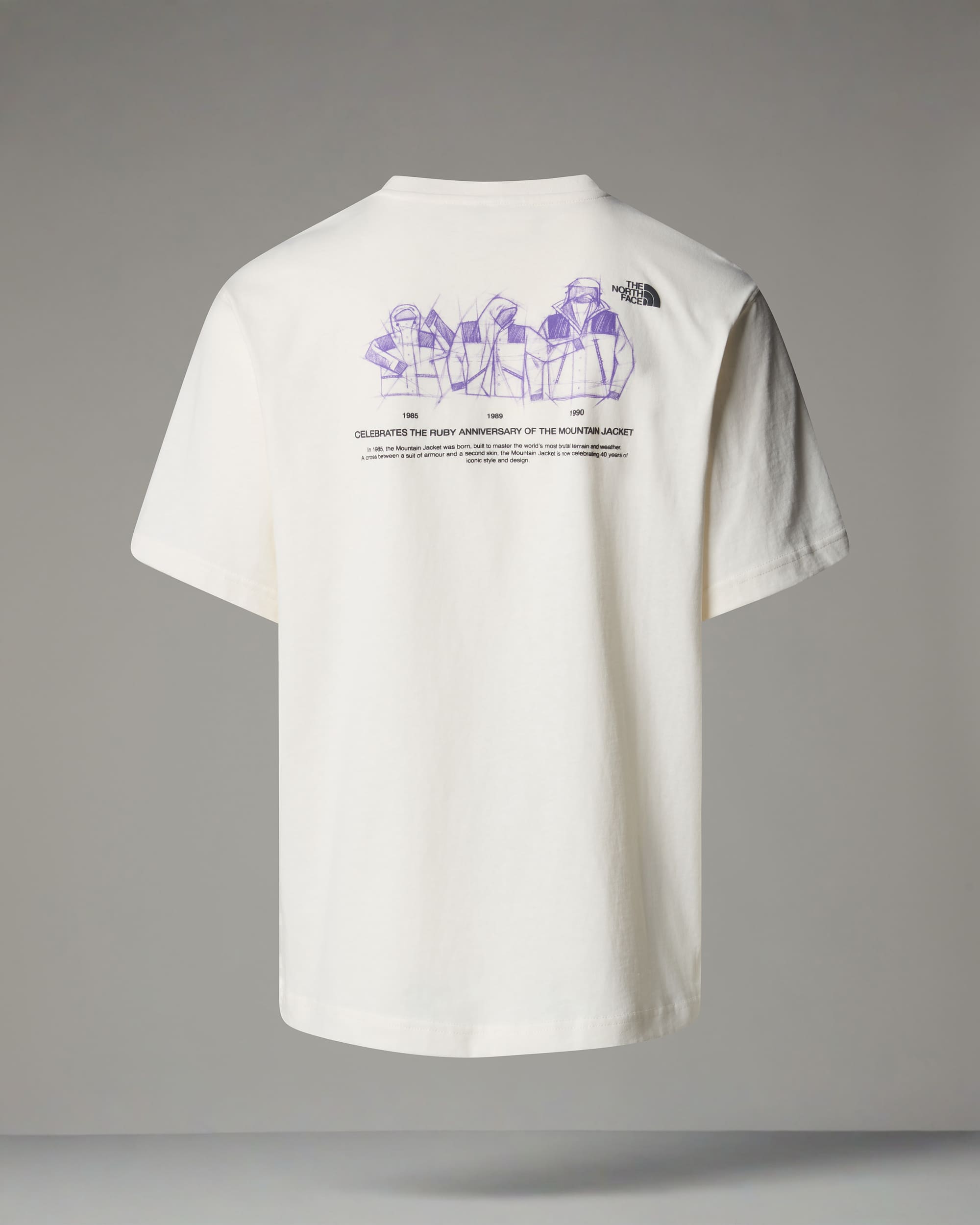 Mountain Jacket Anniversary relaxed Tshirt TNF alt1
