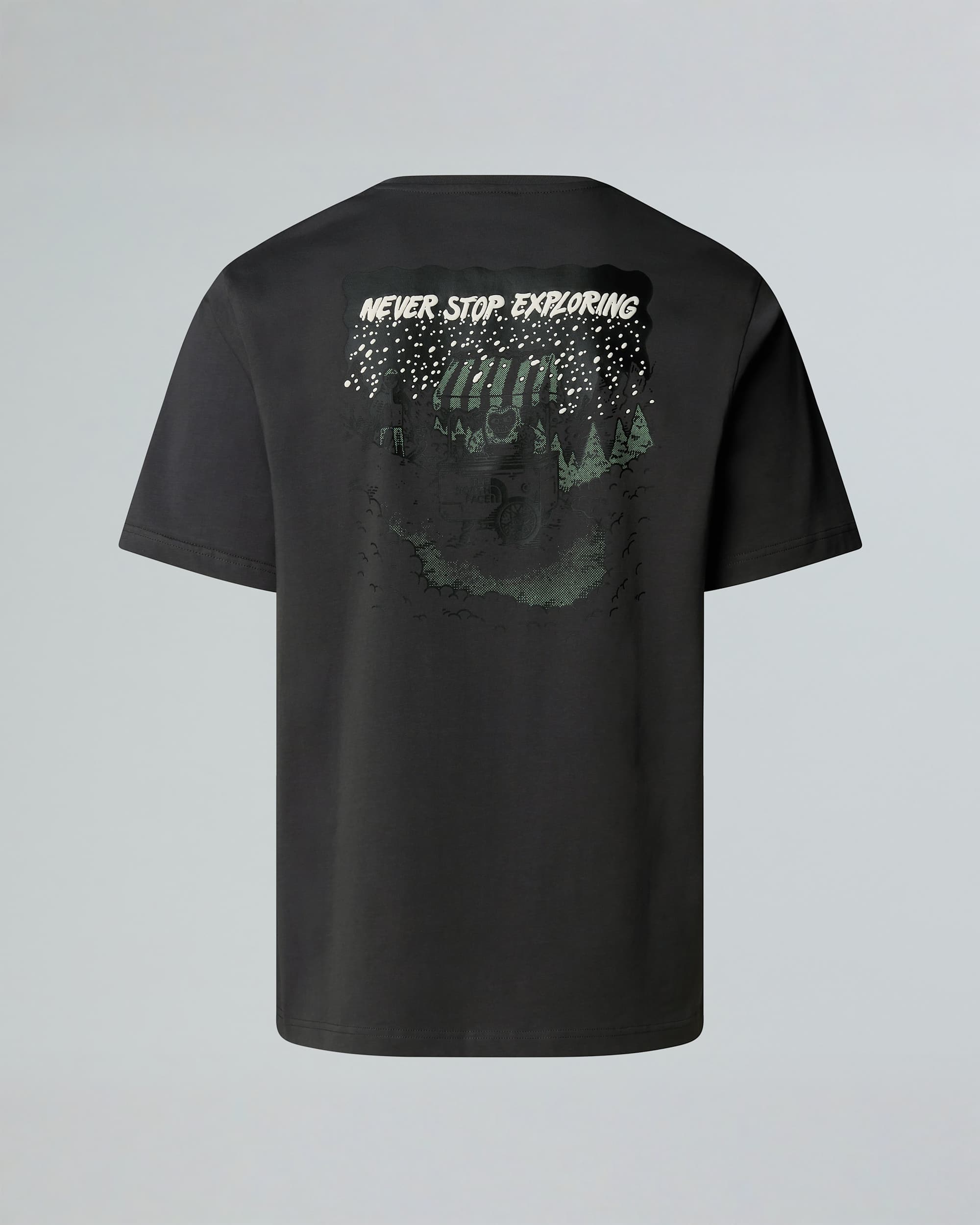 Tshirt dcontract Powder Days Graphic unisexe TNF HERO