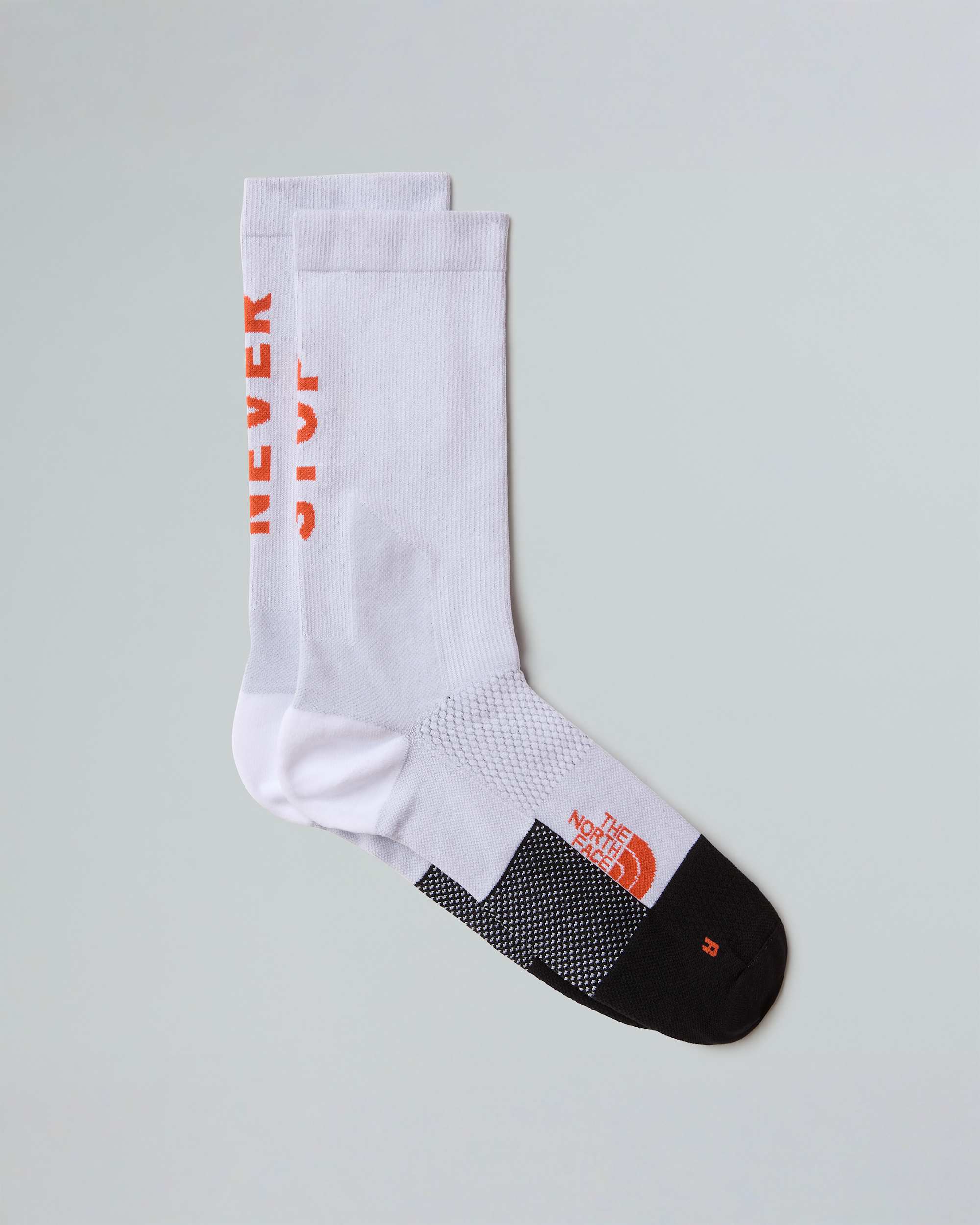 Never Stop Trail Run Crew Socks TNF HERO