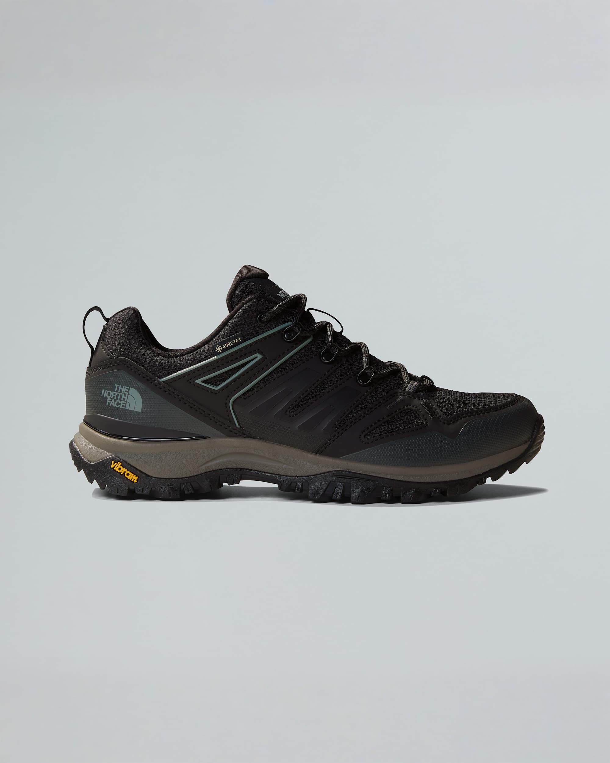 Mens Hedgehog GORETEX Hiking Shoes TNF TNF BlackAsphalt Grey HERO