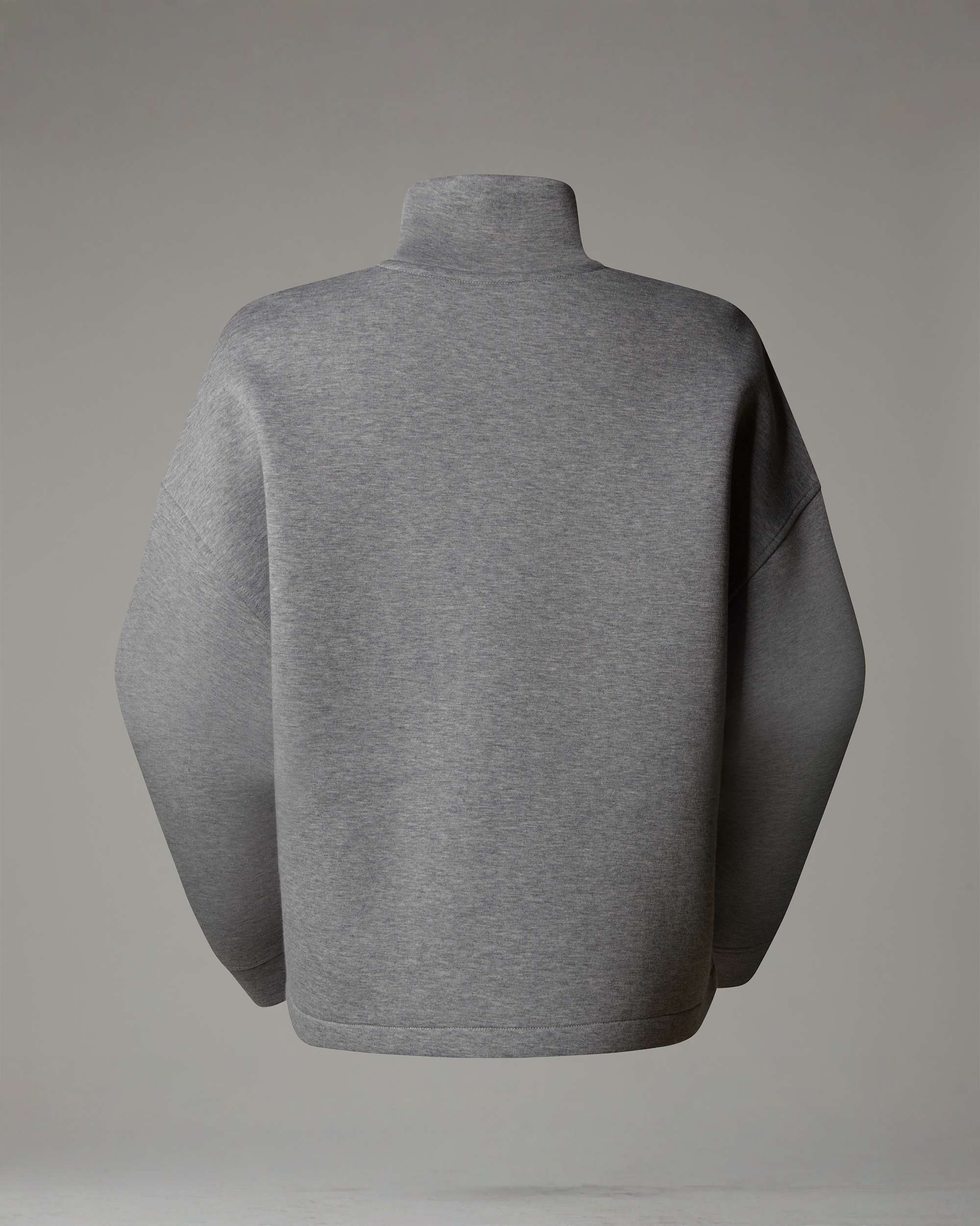 Womens Mock Neck Sweatshirt TNF ALT1