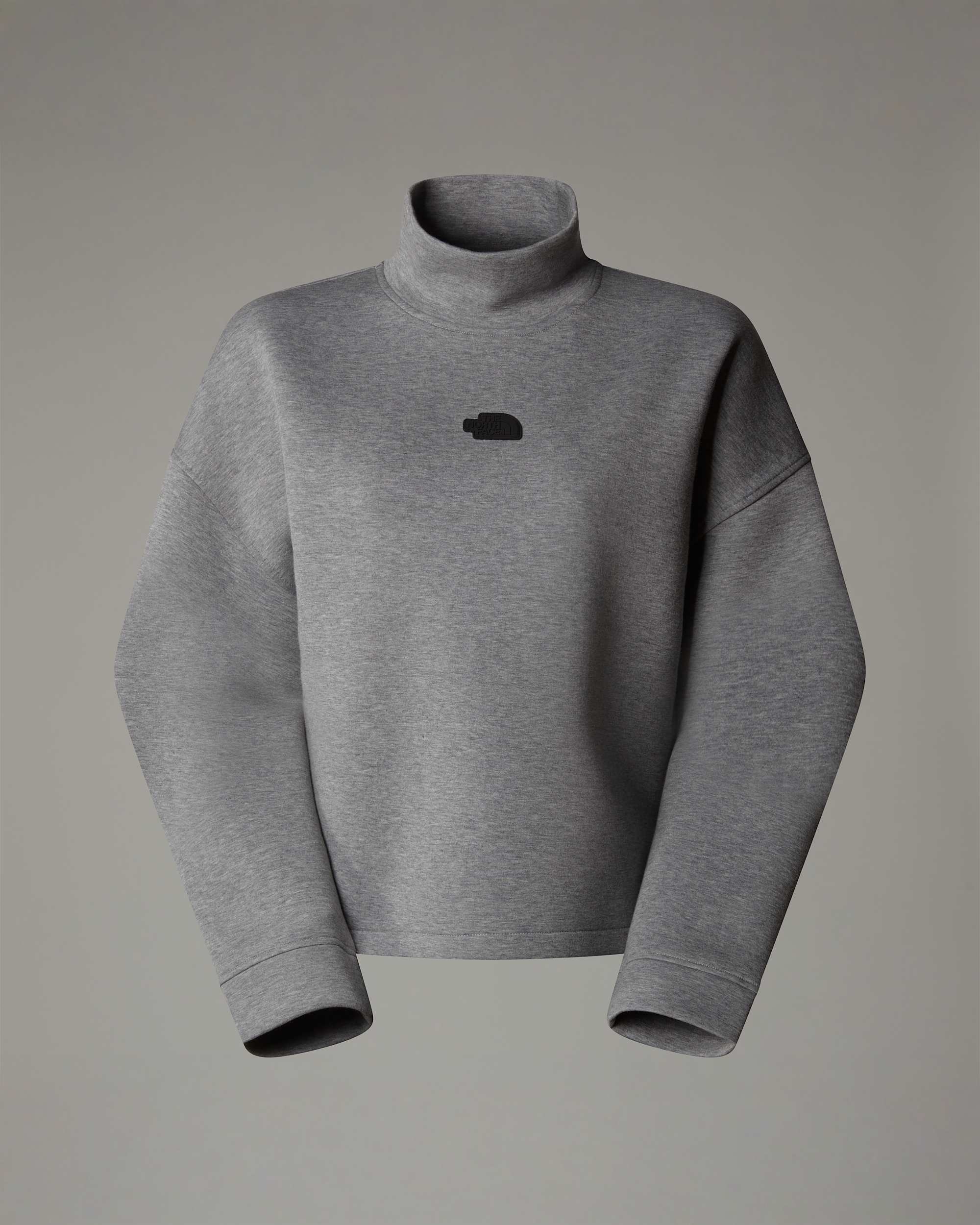 Womens Mock Neck Sweatshirt TNF HERO