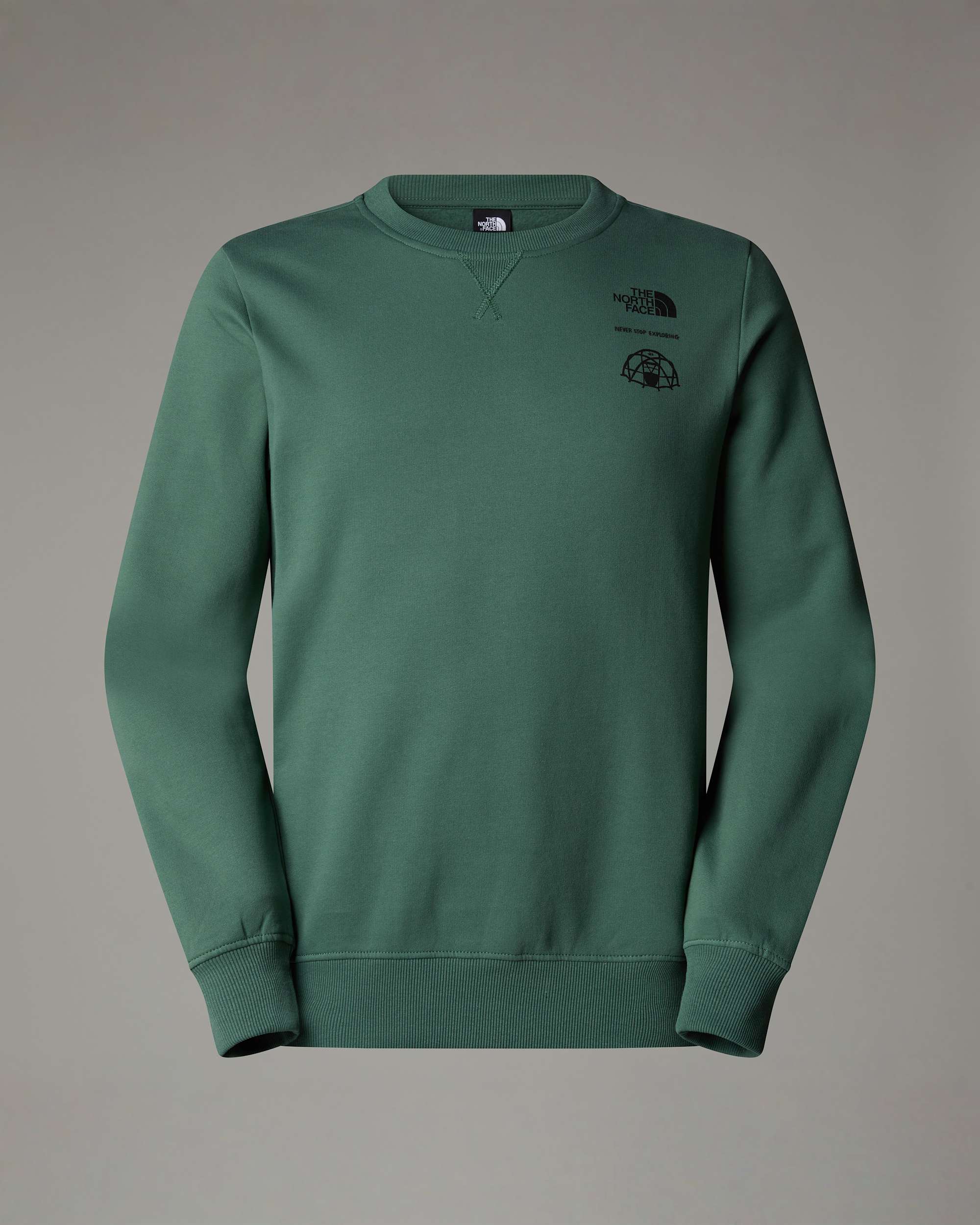 Mens Outdoor Graphic Sweatshirt TNF HERO