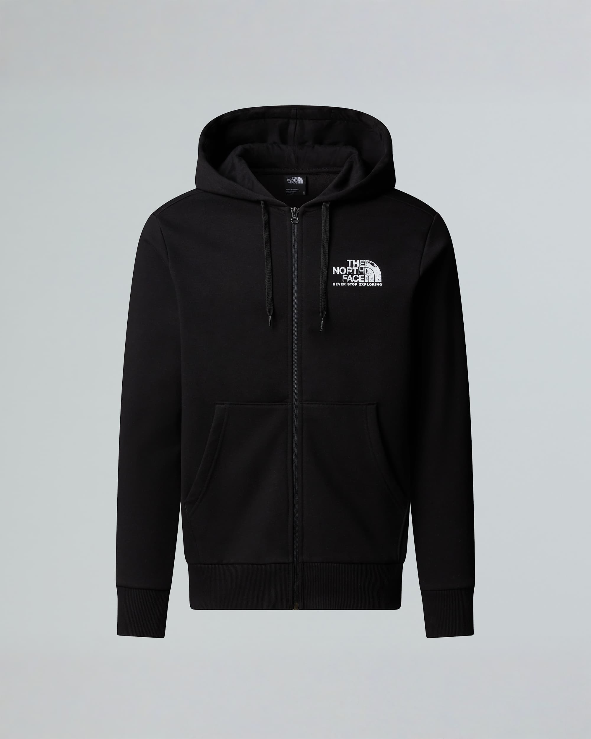 Blanca Peakhoodie met volledige rits voor heren TNF HERO