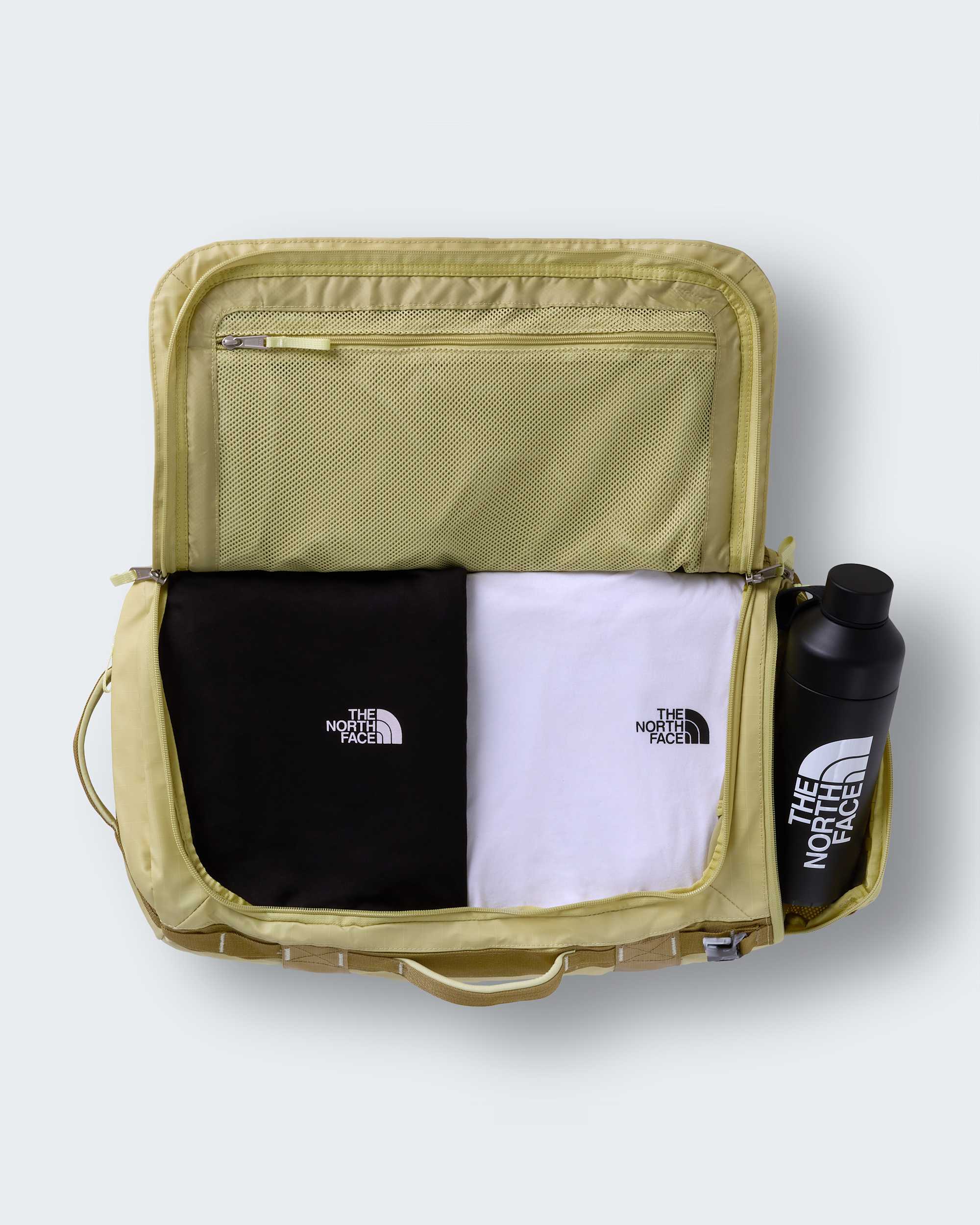 Bolsa de viaje Base Camp Duffel Voyager 32L TNF PearCedarLemon Mist ALT2