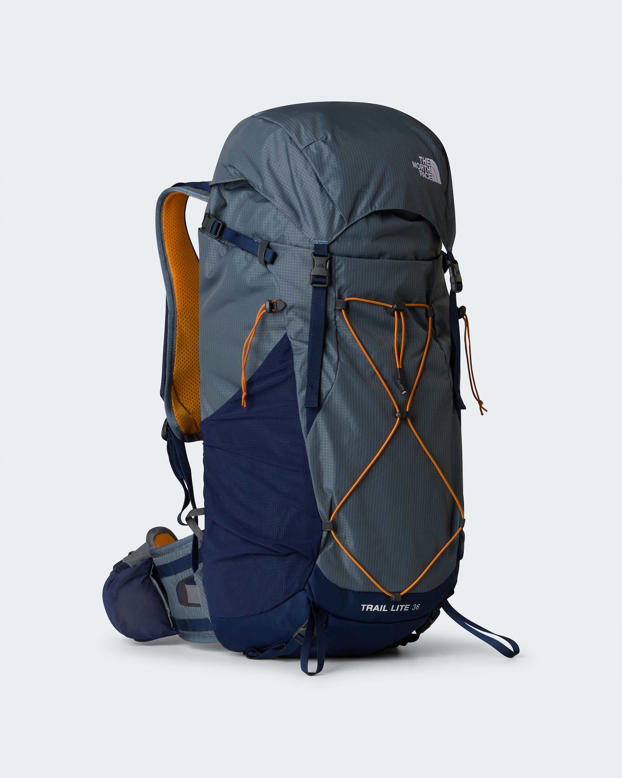 Trail Lite 36LiterRucksack TNF Granite GreySummit NavyDust Orange HERO