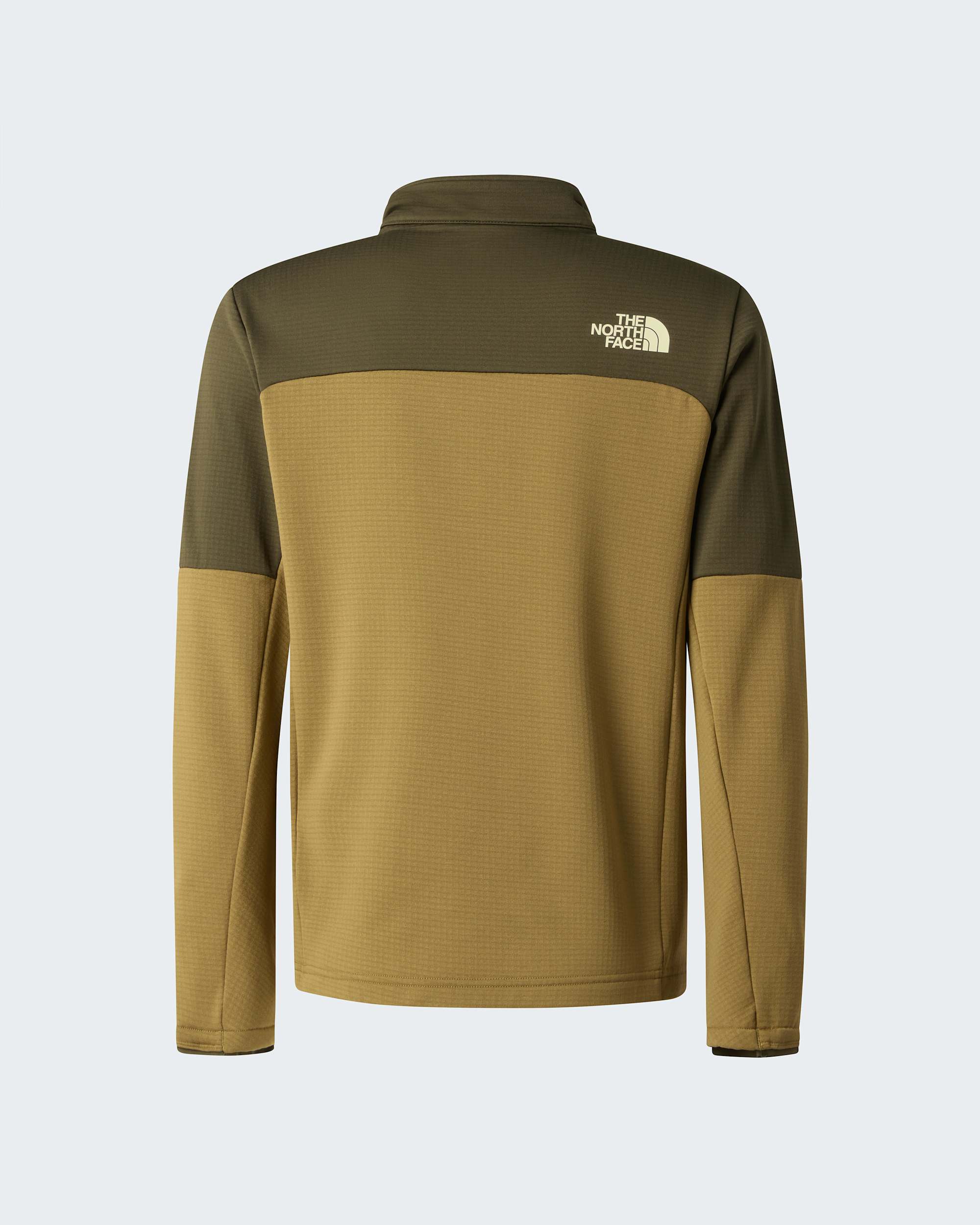 Hiketussenlaagjas met volledige rits voor tieners TNF New Taupe GreenCedar ALT21